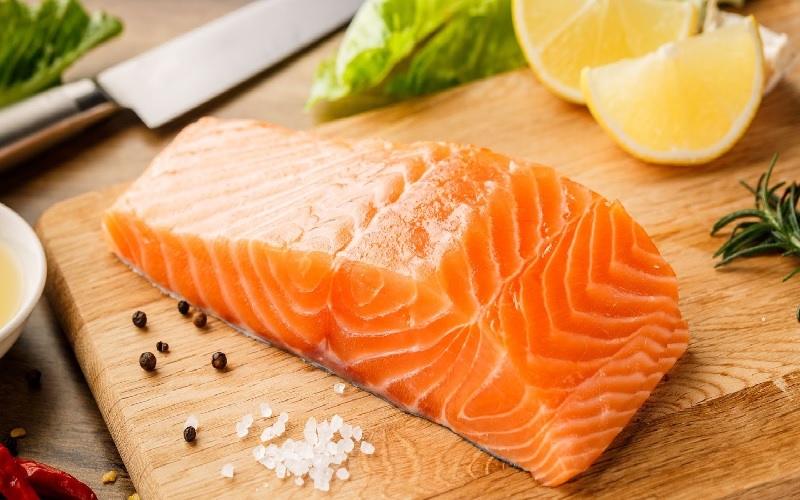 Cá chứa nhiều omega3 giúp da trắng sáng